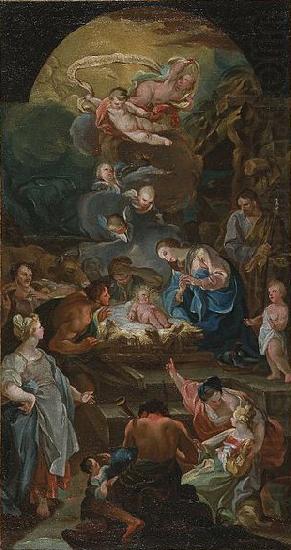 unknow artist Adoration of the Shepherds china oil painting image